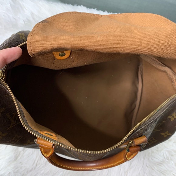 VINTAGE ⭐️ Louis Vuitton Speedy 30 handbag SD 1913 - Picture 12 of 16